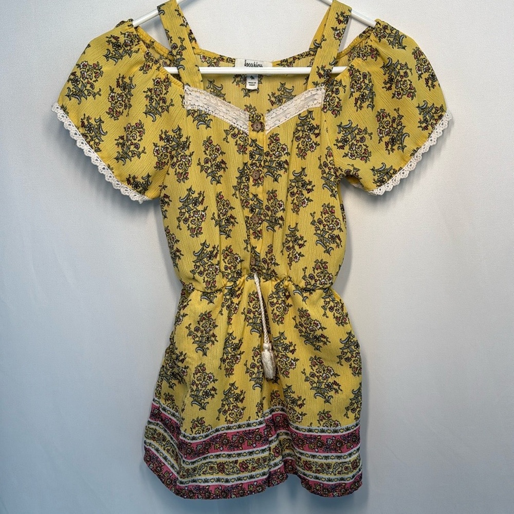 ❤️3/$30 Speechless Girl’s Floral Romper with Open Shoulders